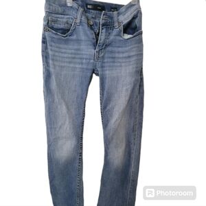 BKE Women's Faded Straight Leg Denim Jeans Size 28 x 30